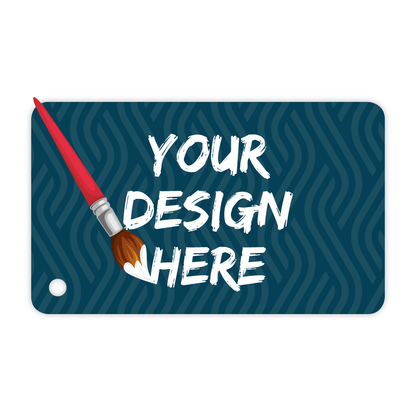 Custom Plastic 3" x 5" Cards with Corner Hole