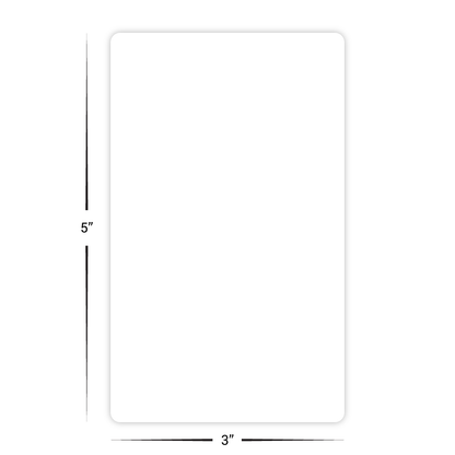 Custom 5" x 3" Review Cards