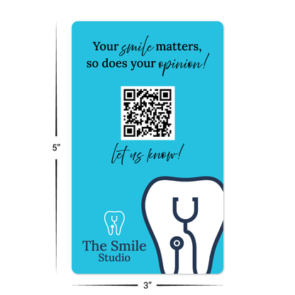 Custom 5" x 3" Review Cards