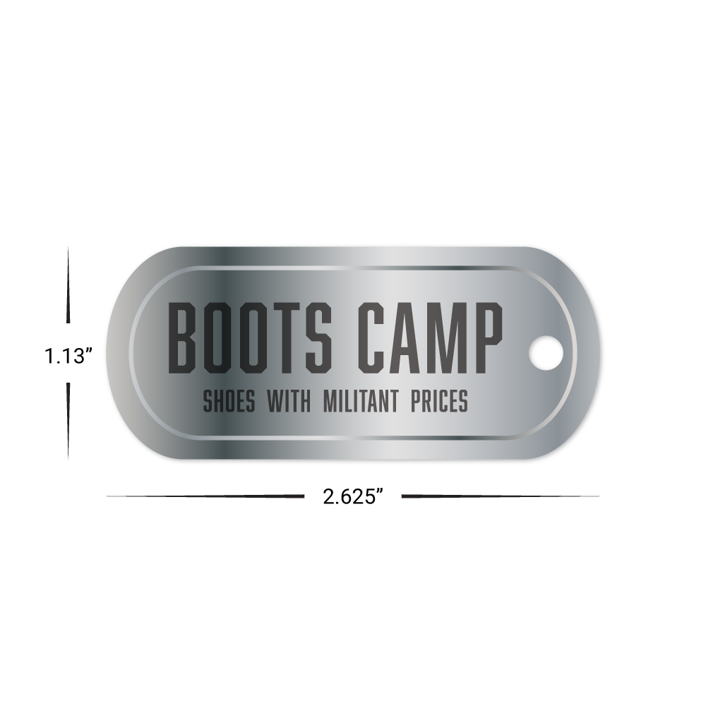 Custom Plastic 2.625" x 1.13" Rounded Key Tags