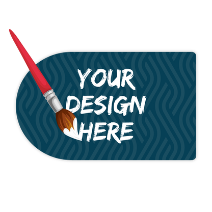 Custom Plastic 3" x 5" Rounded Cards