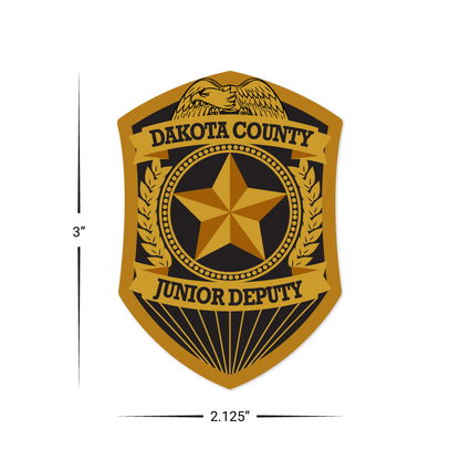 Custom Plastic 3" x 2.125" Shield Shape Cards