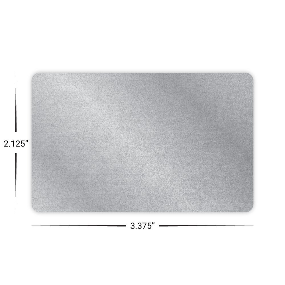 Specialty Silver Stock Business Cards