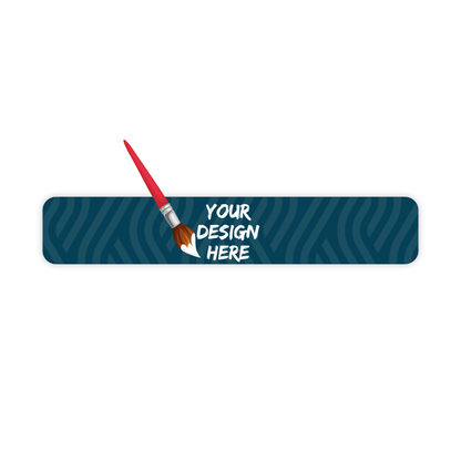 Custom Plastic 3.5" x 0.625" Slim Cards
