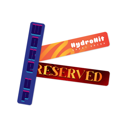 Custom Plastic 4.5" x 0.8"  Bookmarks