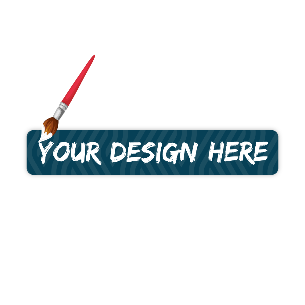 Custom Plastic 4.5" x 0.8"  Bookmarks