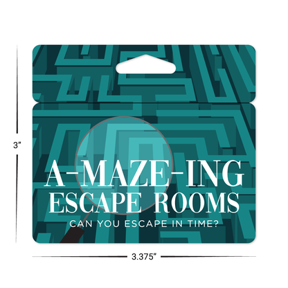 Custom Plastic 3.375" x 3" Cards with Breakaway Hanger