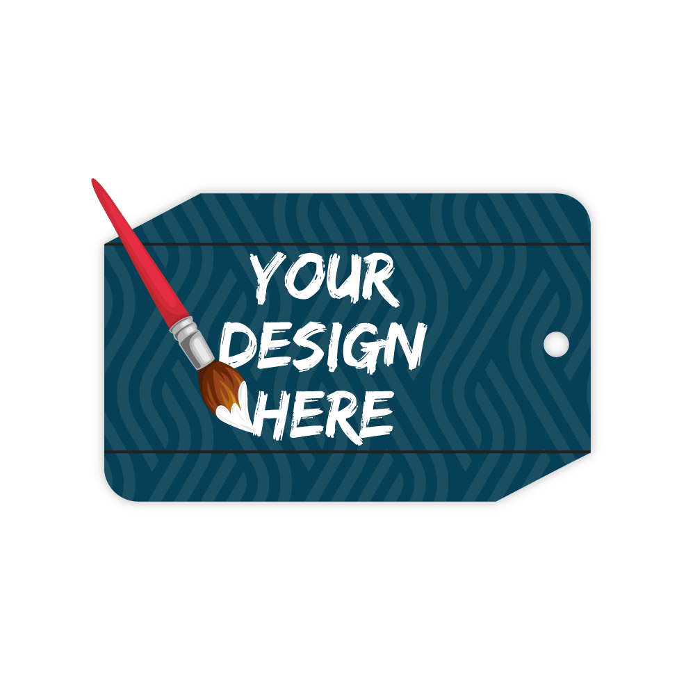 Custom Plastic 2.37" x 1.5" Key Tags with Snap-Off Sides