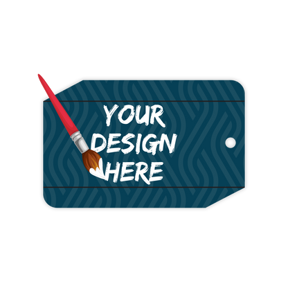 Custom Plastic 2.37" x 1.5" Key Tags with Snap-Off Sides