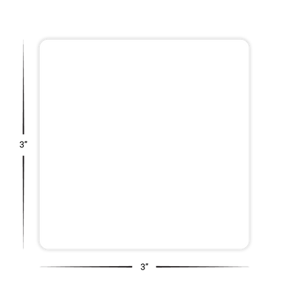 Custom Square Coasters - 3" x 3"