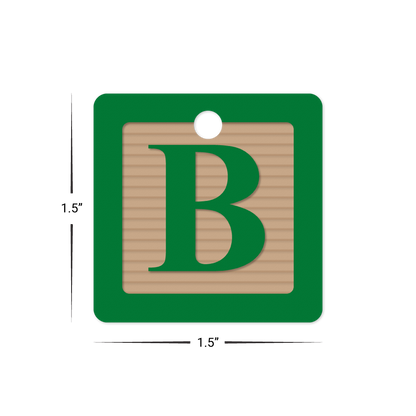 Custom Plastic 1.5" x 1.5" Square Key Tags