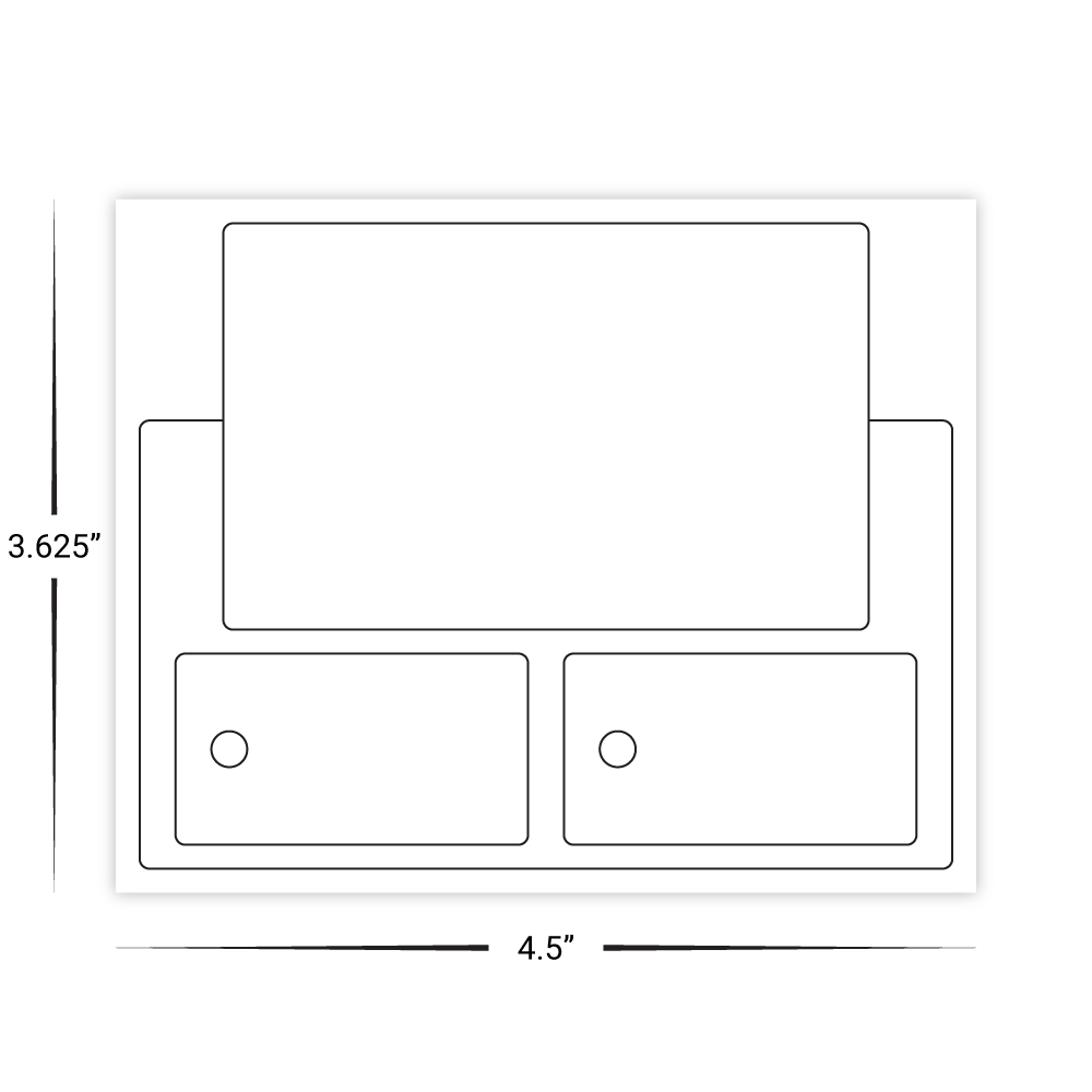 Key Tags Dimensions Custom Plastic Card and Two Key Tag Combo – Plastic Printers