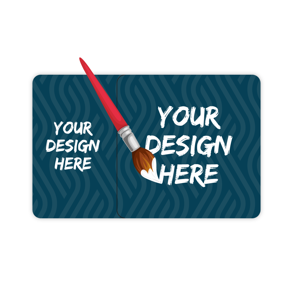 Custom Plastic 3.375" x 2.125" Breakaway Combo Cards
