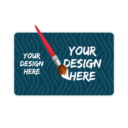 Custom Plastic 3.375" x 2.125" Breakaway Combo Cards