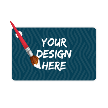 Custom Plastic 3.375" x 2.125" Cards with Corner Hole