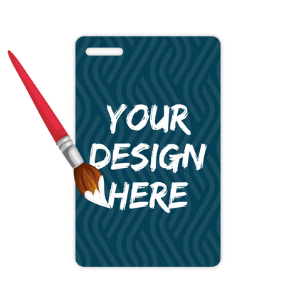 Custom Plastic 3.375" x 2.125" Badges with Corner Slot