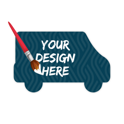 Custom Plastic 3.375" x 2.125" Van Cards