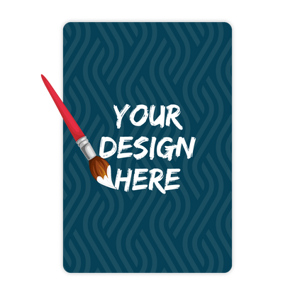Custom Plastic 5.3" x 7.87" Mini Tablet Size Signage