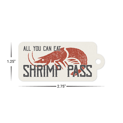 Custom Plastic 2.75" x 1.25" Extended Hole Key Tags