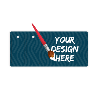 Custom Plastic Punch-Out Card and Two Key Tags Combo