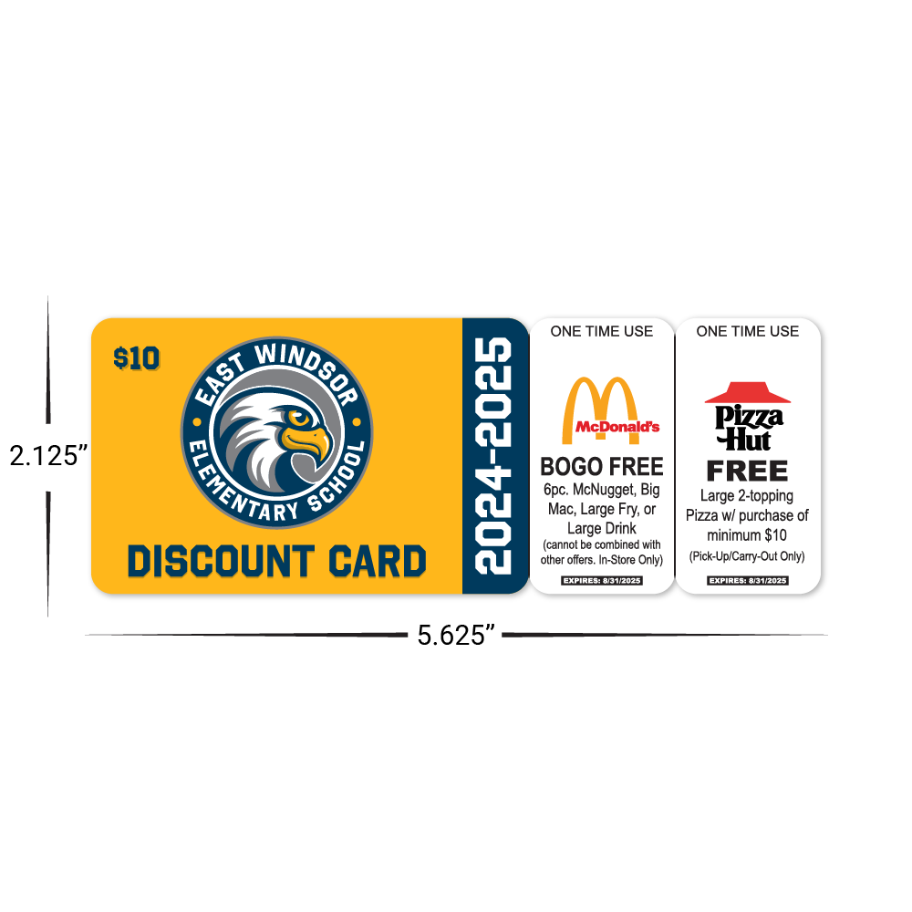 Custom Plastic 3.375" x 2.125" Card and Two Key Tag Combo