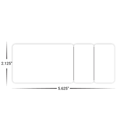 Custom Plastic 3.375" x 2.125" Card and Two Key Tag Combo