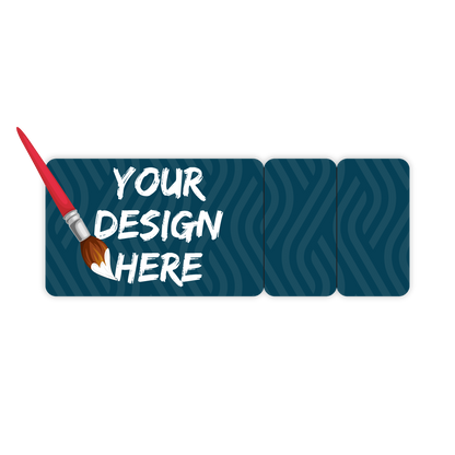 Custom Plastic 3.375" x 2.125" Card and Two Key Tag Combo