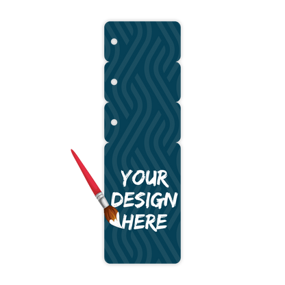 Custom Plastic 6.75" x 2.125" Card and 3 Key Tag Combo