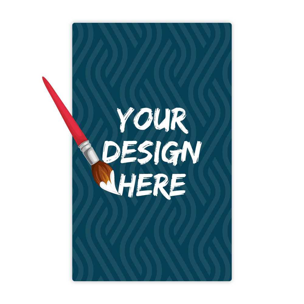 Custom Plastic 7.25" x 11.75" Large Menus