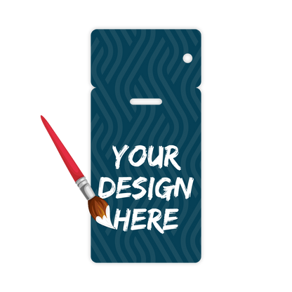 Custom Plastic 4.5" x 2.125" Badge and Key Tag Combo