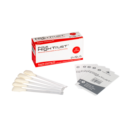 Evolis Agilia Regular Cleaning Kit - Cards & Swabs - DEMO