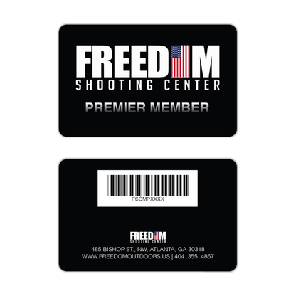 Freedom Outdoors Premier Member Membership Cards