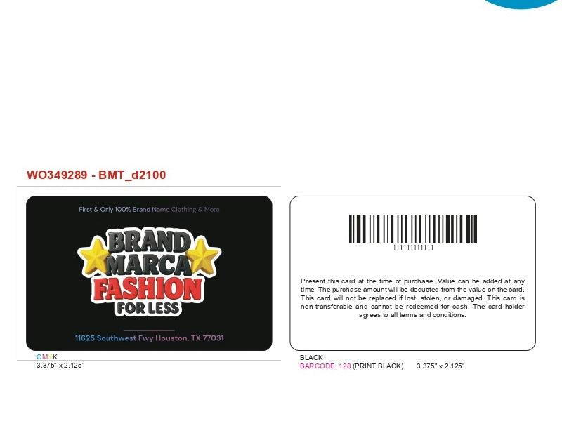 Custom Designed (WO349289)