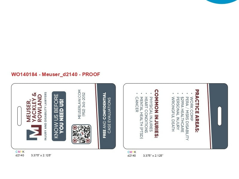 Bag Tag (WO140184)