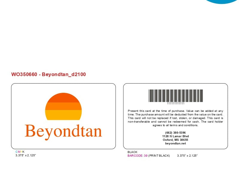 Custom Designed (WO350660)