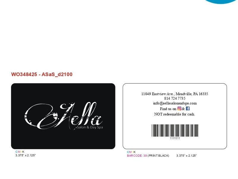 Custom Designed (WO348425)