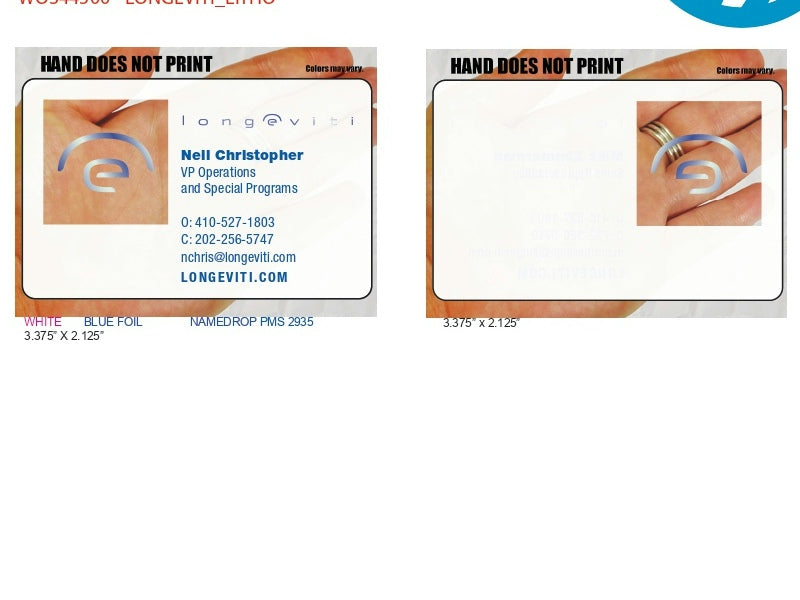 Personalization (WO344500)