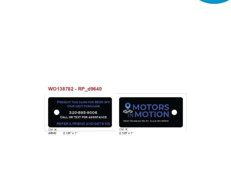 Custom Designed (WO138782)