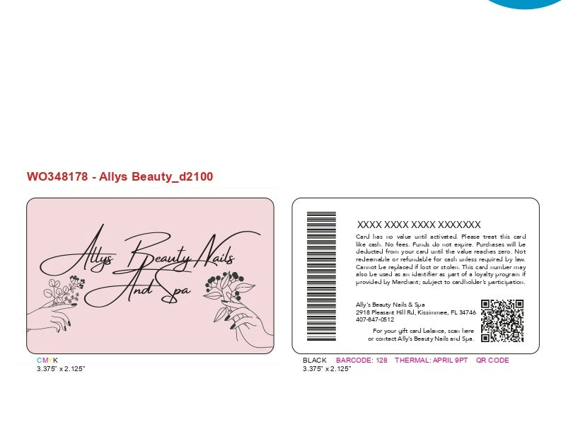 Custom Designed (WO348178)