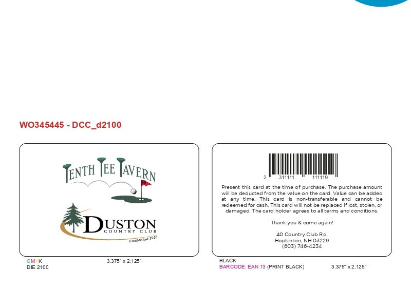 Custom Designed (WO345445)