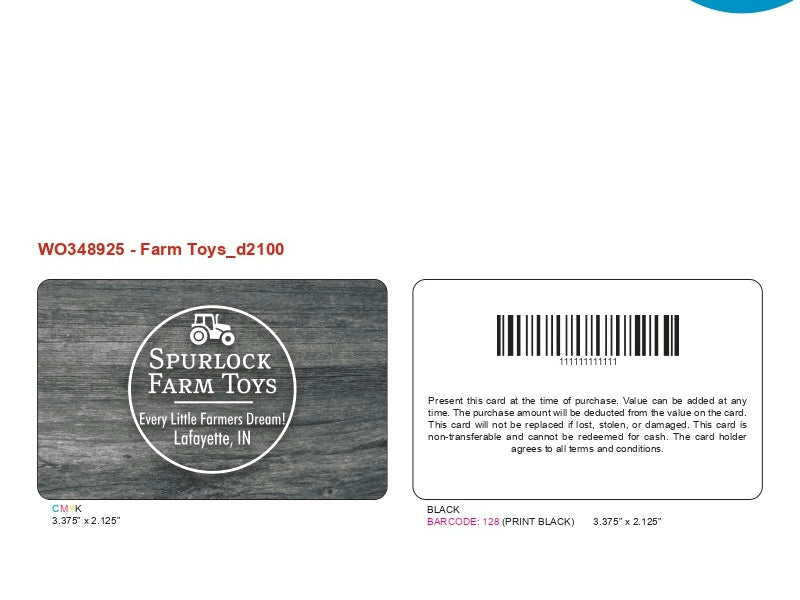 Custom Designed (WO348925)