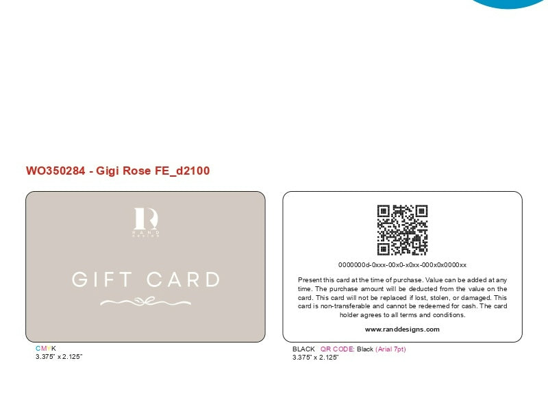 Custom Designed (WO350284)