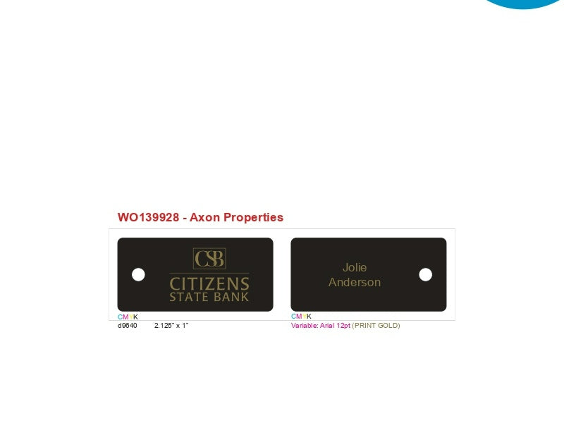 Custom Designed (WO139928)