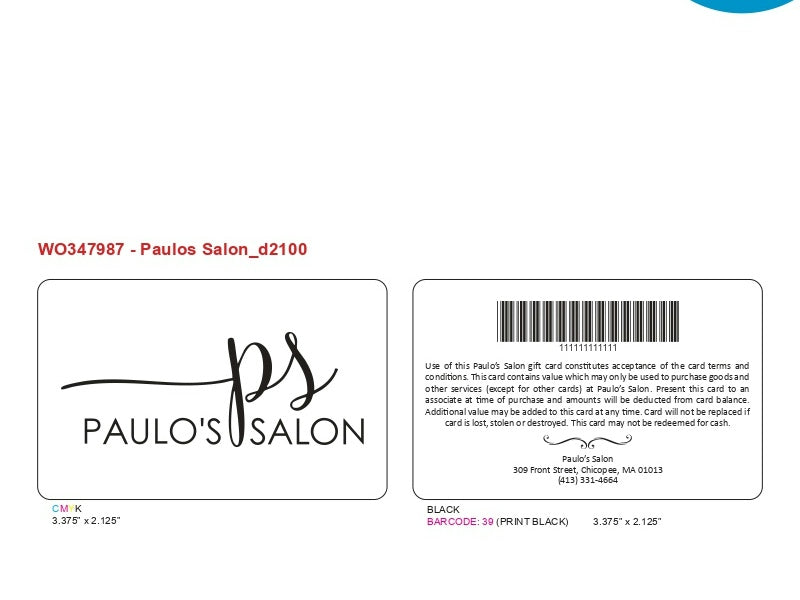 Custom Designed (WO347987)