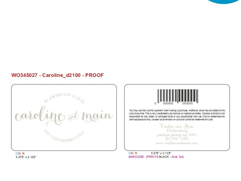 Custom Designed (WO345027)
