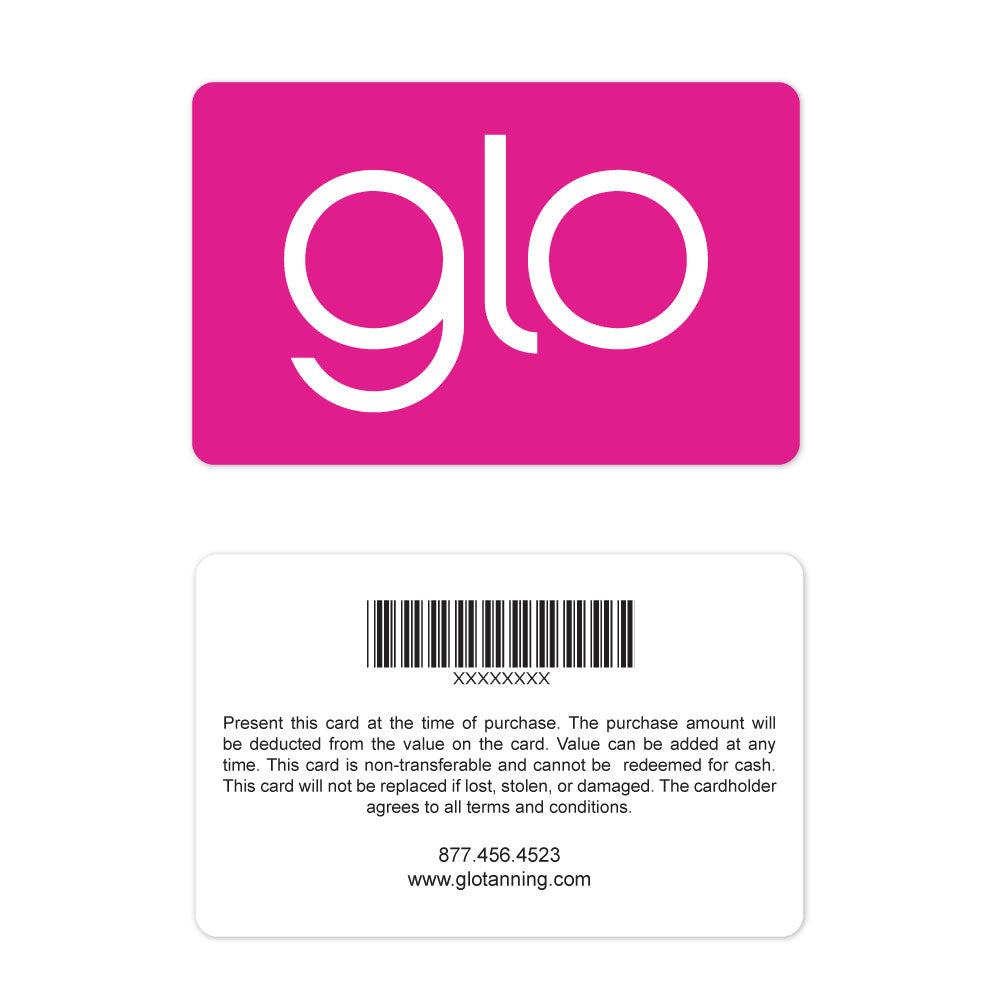 Glo Tanning Pink Gift Cards