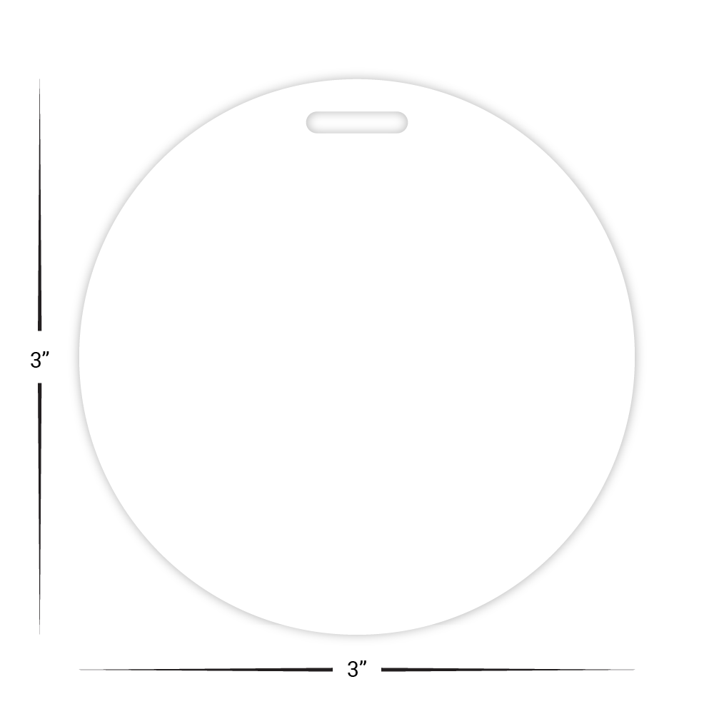 Golf 918  Round Fully Custom Bag Tags