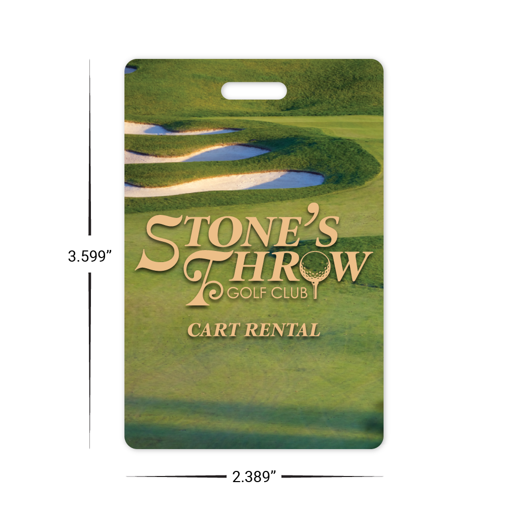 Golf 918 Fully Custom Bag Tag