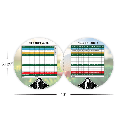 Golf 918 Fully Custom Scorecard