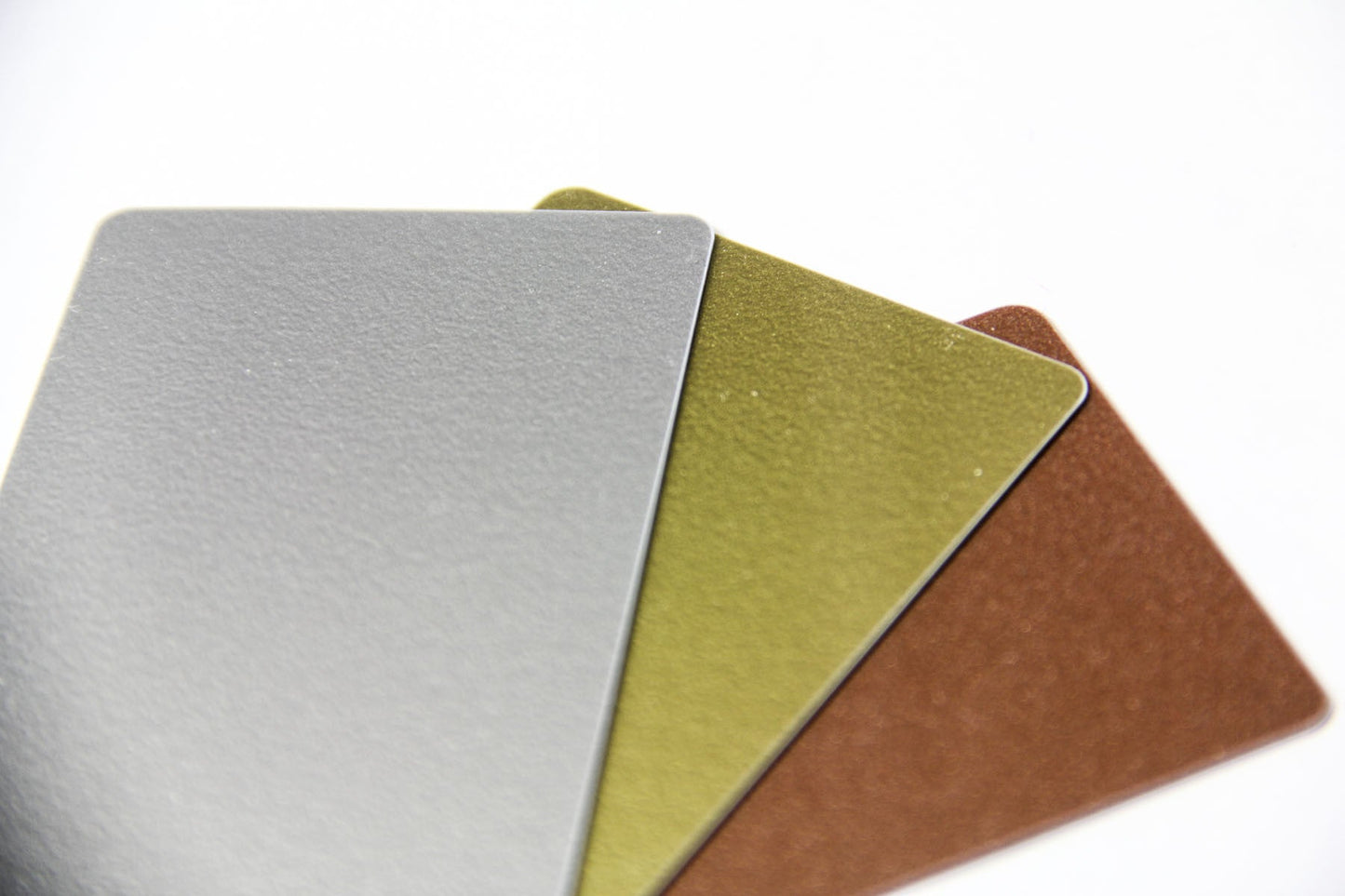 Metallic Plastic Card Stock